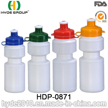 Botellas de agua plásticas de la bici del deporte de BPA Free PE recientemente (HDP-0871)